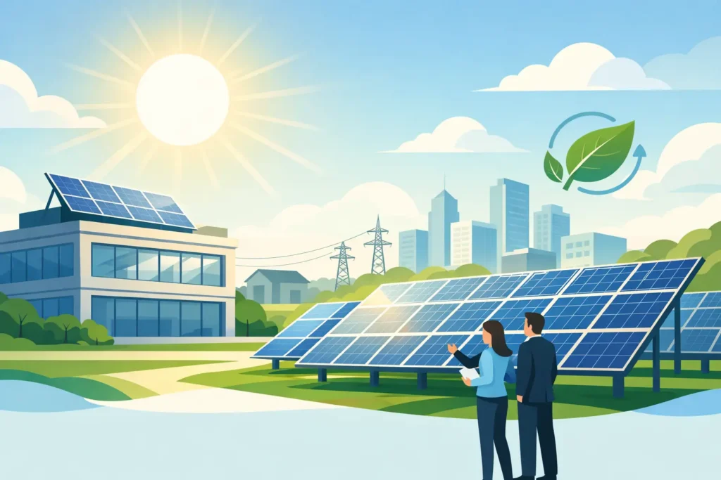 Commercial Solar Systems for Lower Energy Bills