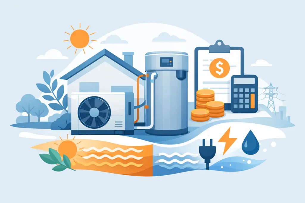 Heat Pump Hot Water Cost to Run Explained