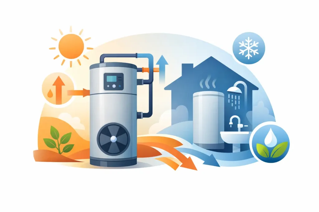 Heat Pump Hot Water Efficiency Explained