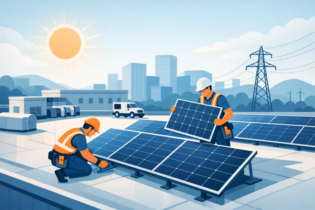 Practical Guide to Commercial Solar Installation