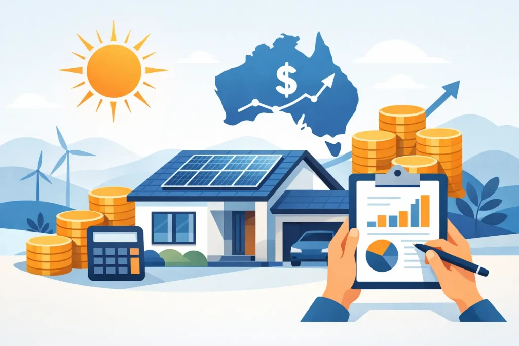 Solar Finance Explained for Australian Homes