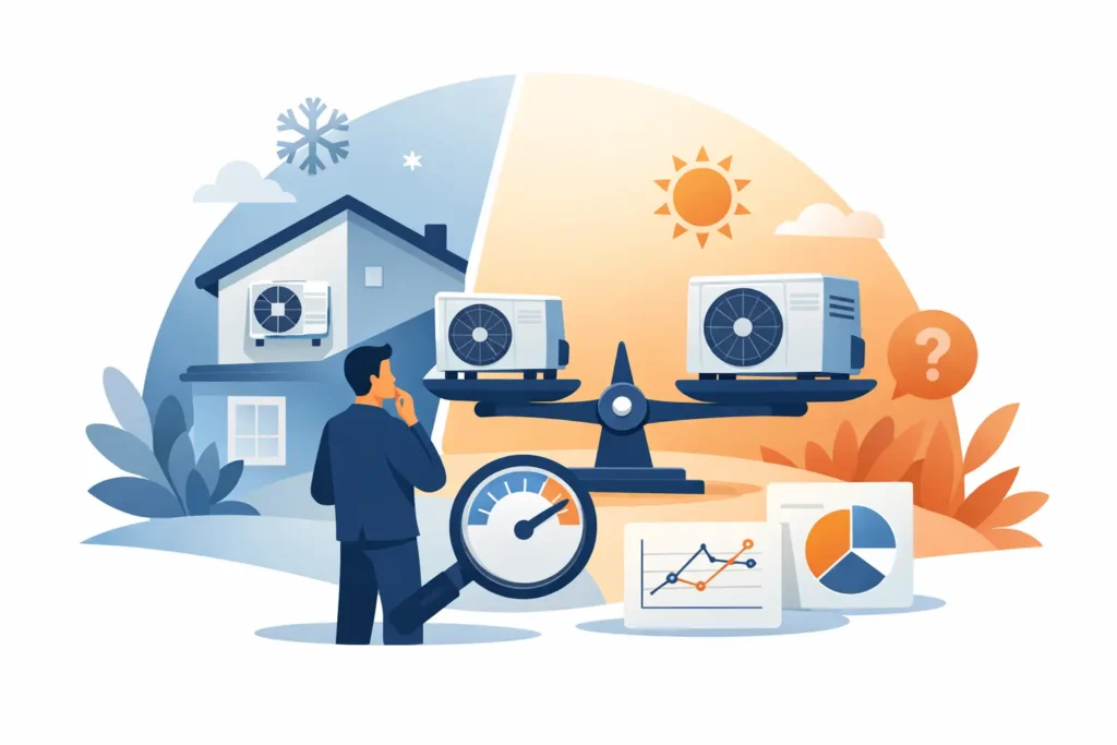 How to Choose Heat Pump Capacity Correctly
